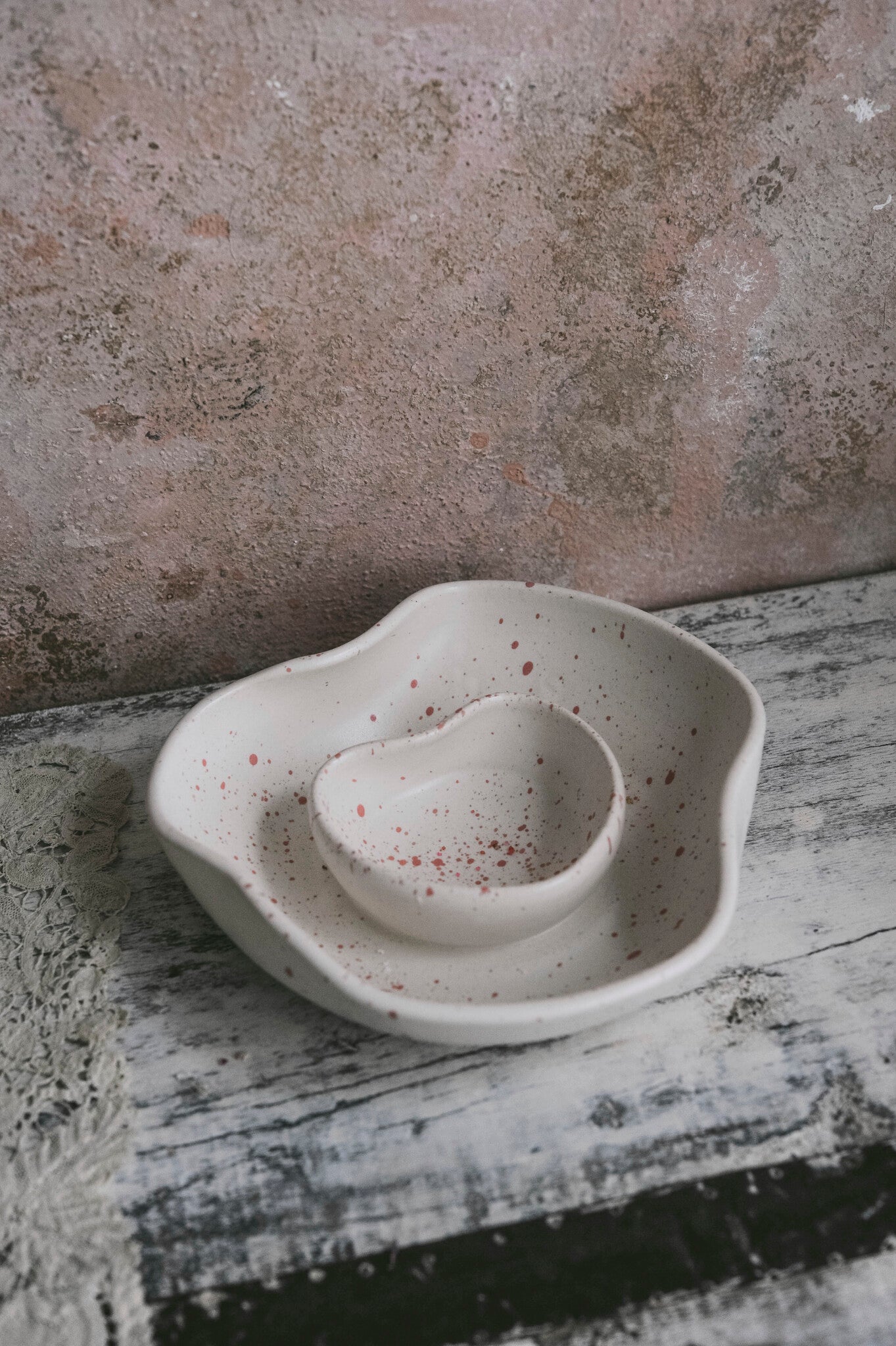 Mini Snack Bowl in Sparkling Rosé