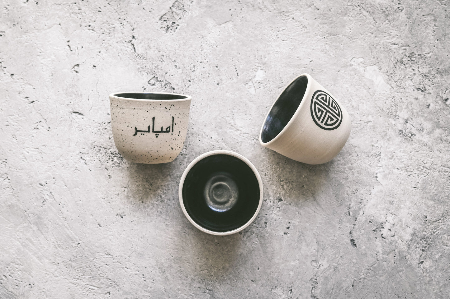 Habibi x EMPIRE Arabic Calligraphy 4oz Cup