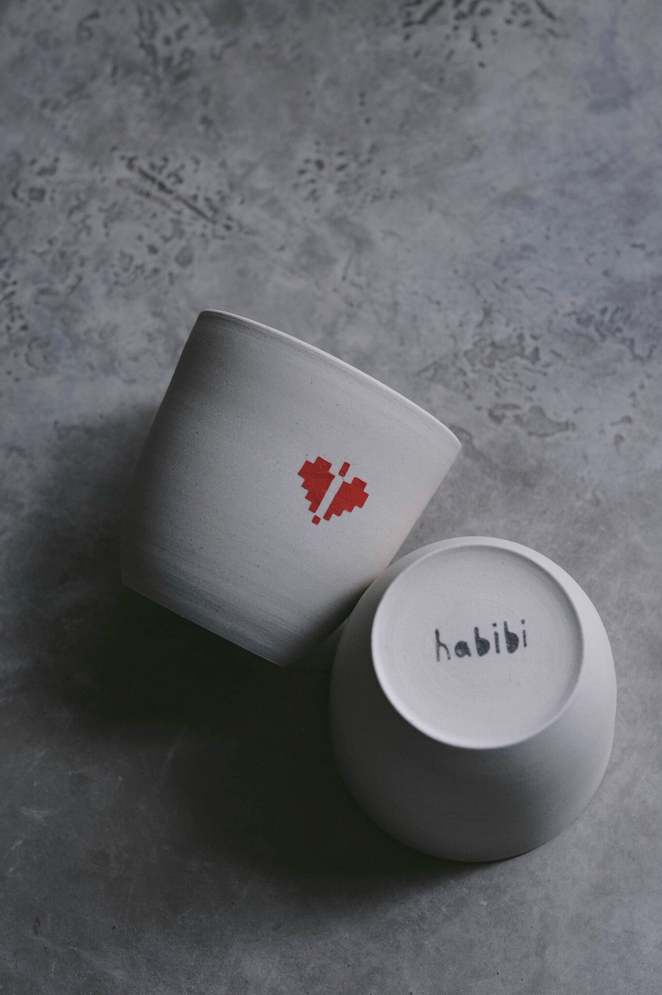 Red & Pink Heart Tatreez 12oz Latte Cup