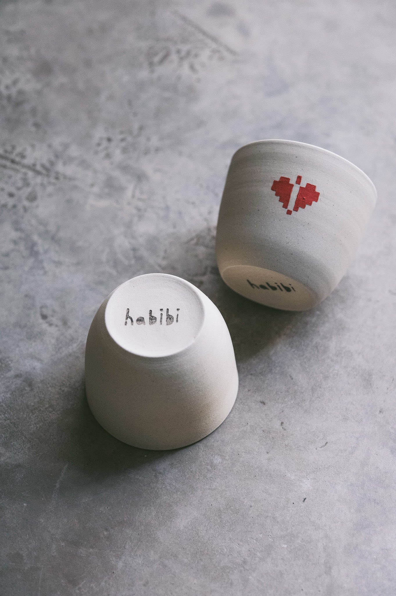 Red & Black Tatreez Espresso Cup - Set of 2