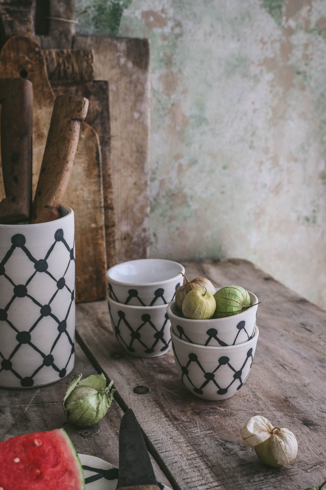 Habibi Keffiyeh Espresso Cup 4oz - Set of 2