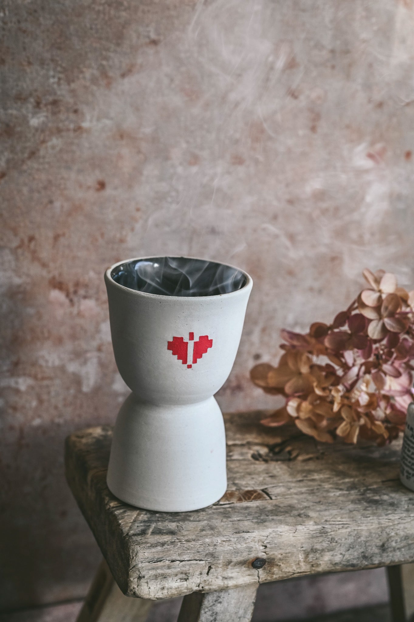 Heart Tatreez Incense Burner